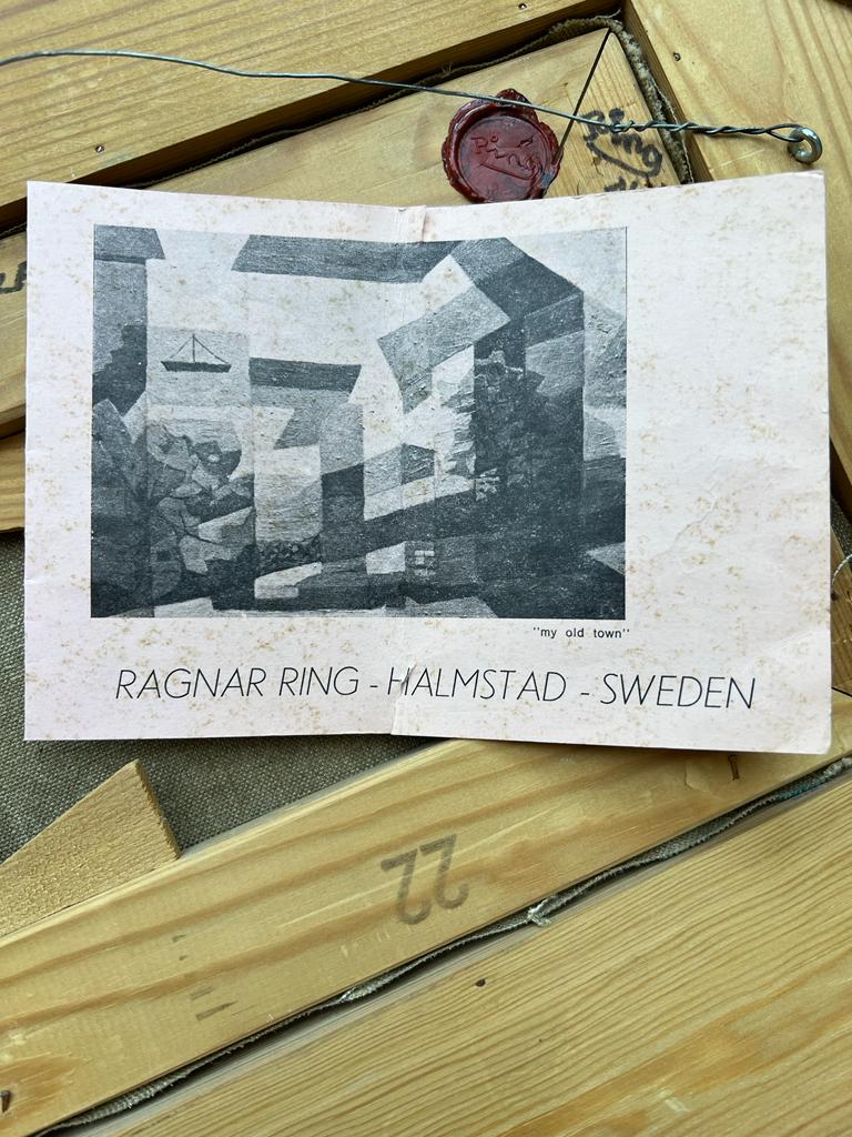 Blue Beach. Original, affordable, vintage art. Exhibition