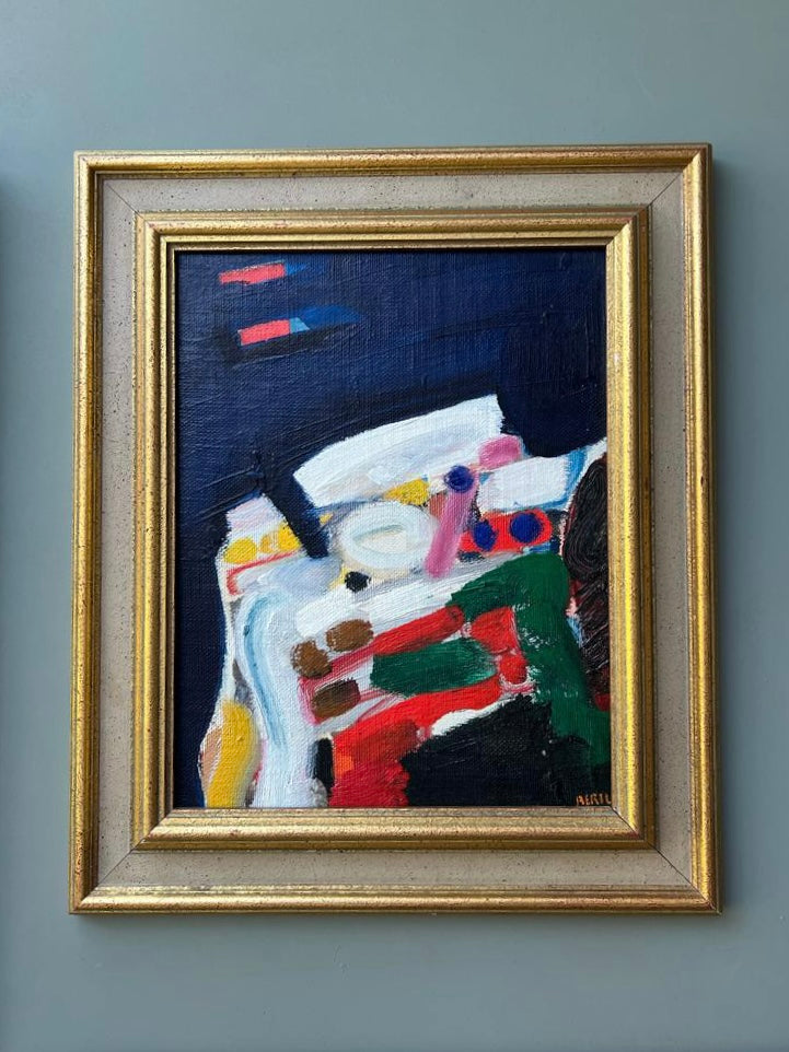 mid century vintage art from retold art. front side.