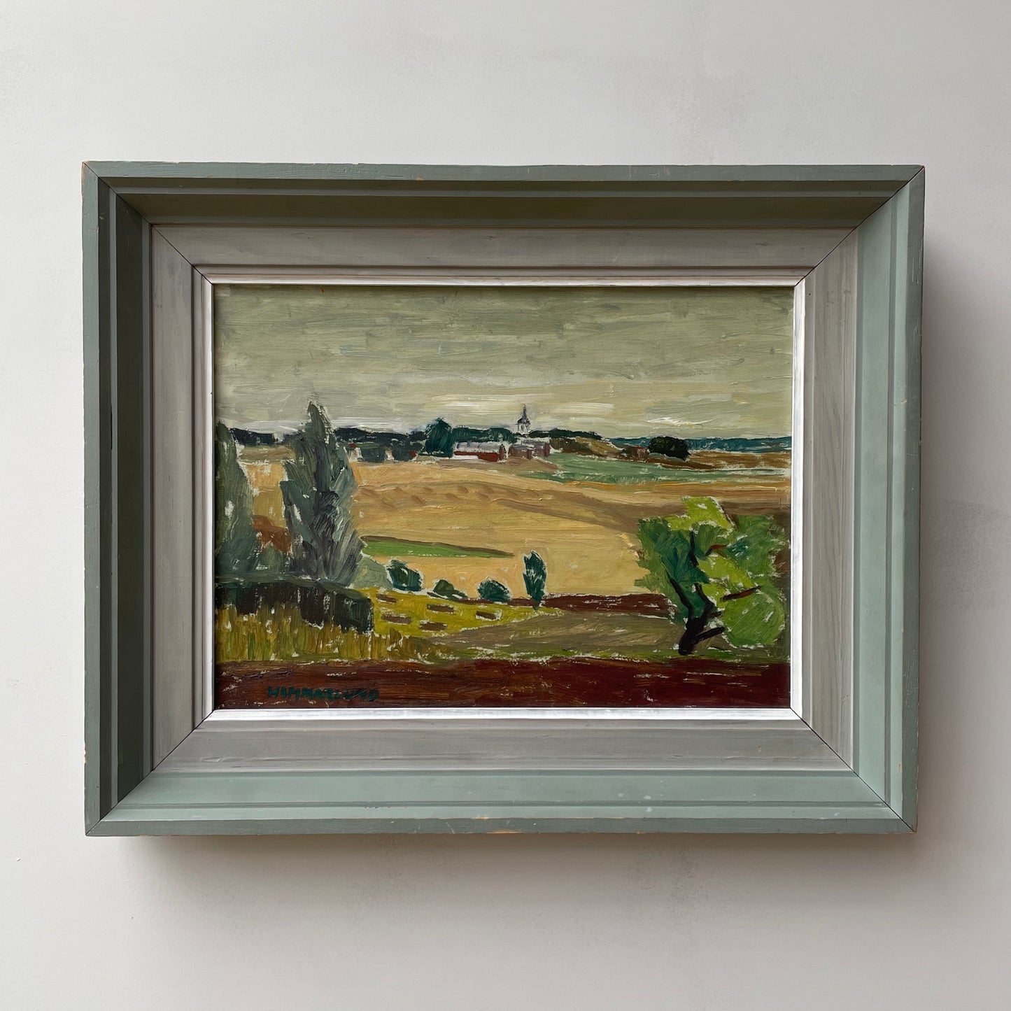 mid century vintage art from retold art. front side.