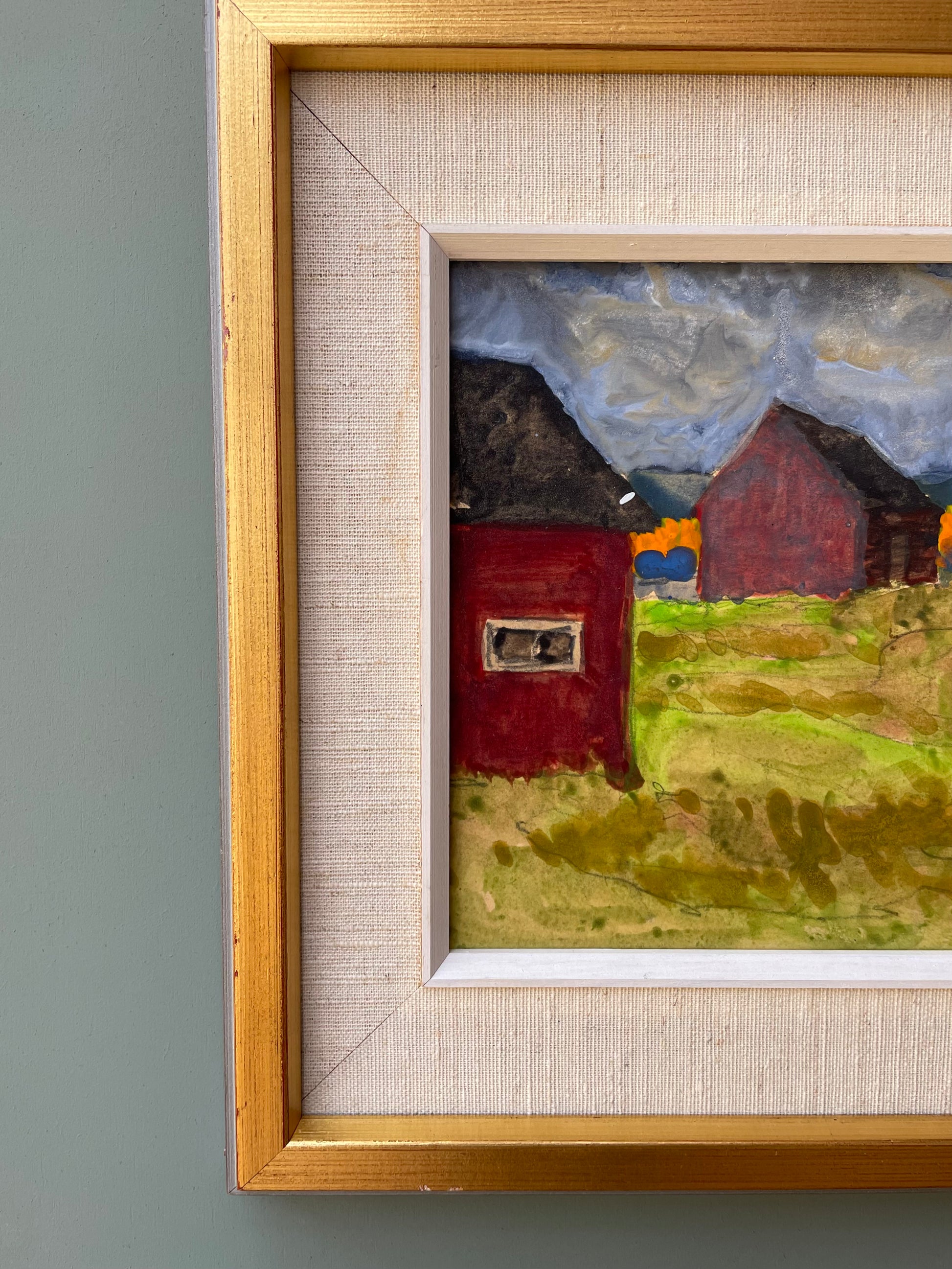 mid century vintage art from retold art. left side.